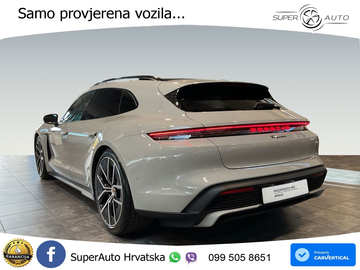 Porsche Taycan Sport Turismo 105 kWh (435 KS)