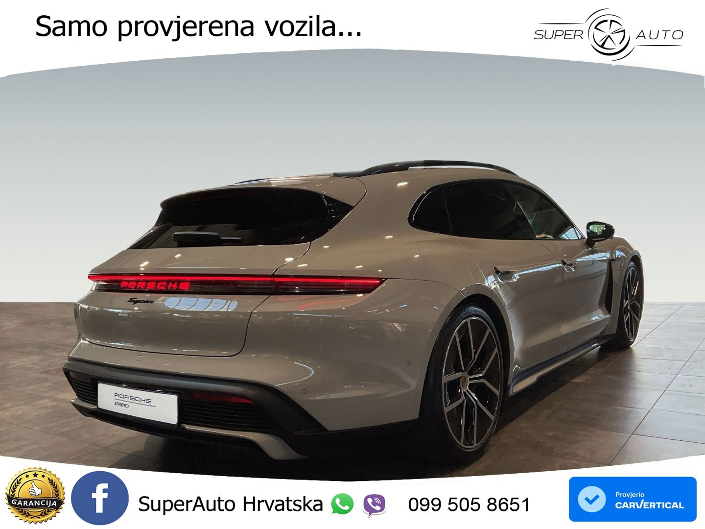 Porsche Taycan Sport Turismo 105 kWh (435 KS)