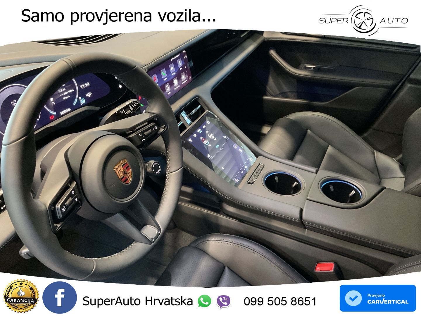Porsche Taycan Sport Turismo 105 kWh (435 KS)
