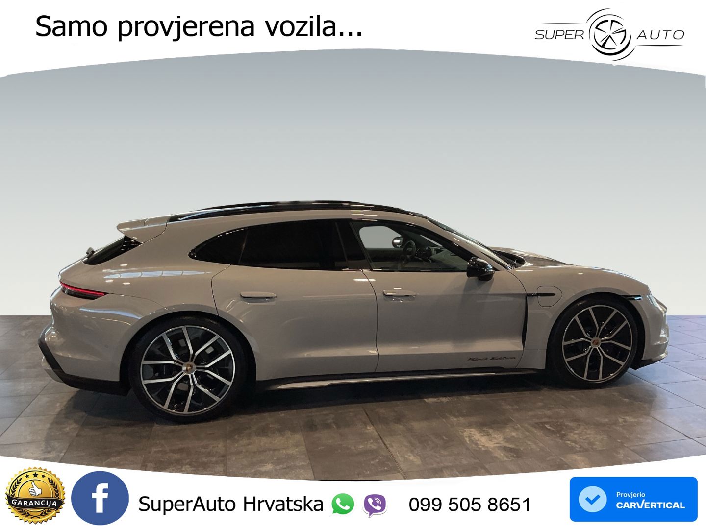 Porsche Taycan Sport Turismo 105 kWh (435 KS)