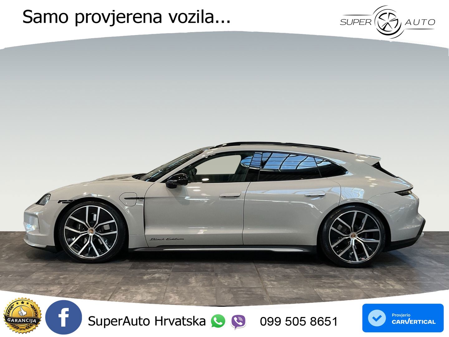 Porsche Taycan Sport Turismo 105 kWh (435 KS)