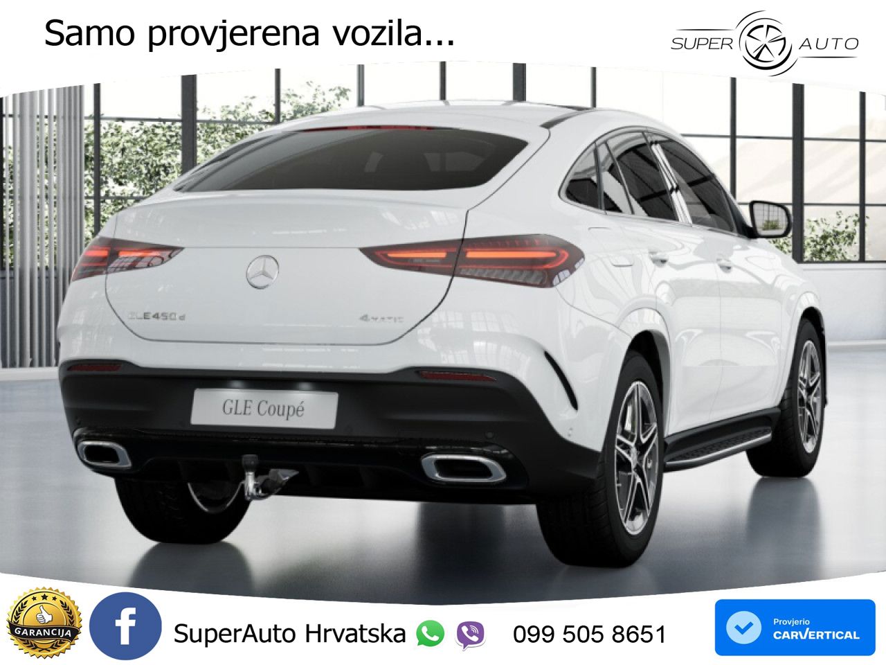 Mercedes GLE Coupe 450d (367 KS) EQ Boost 4MATIC 9G-TRONIC AMG LED+GR SJED+ACC