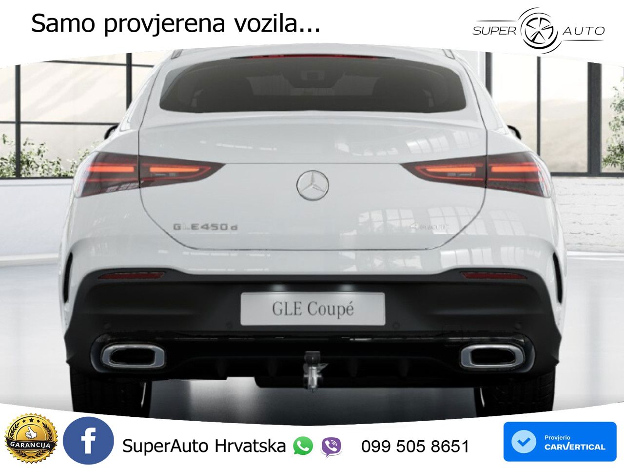 Mercedes GLE Coupe 450d (367 KS) EQ Boost 4MATIC 9G-TRONIC AMG LED+GR SJED+ACC
