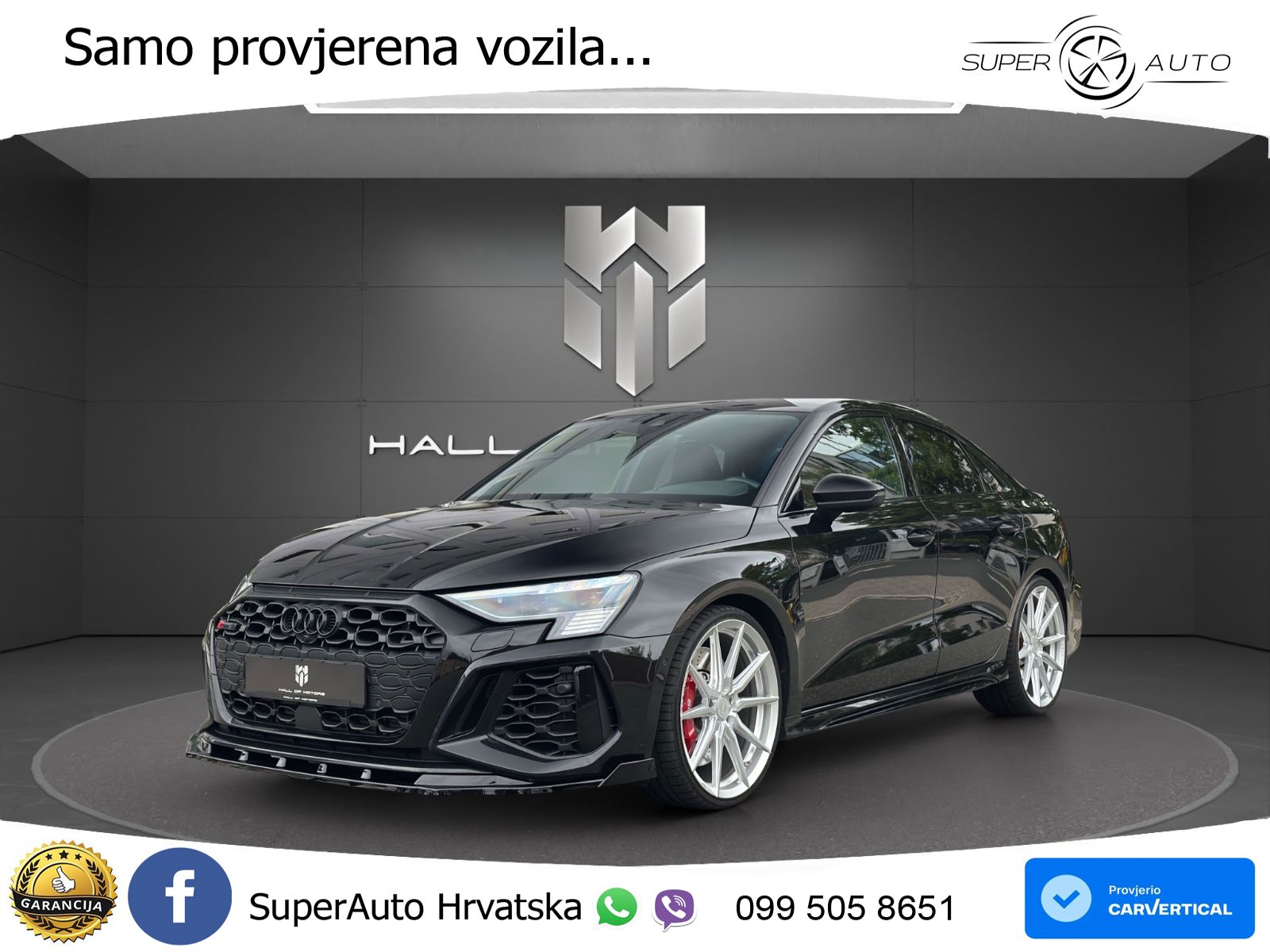 Audi RS3 Sportback 2.5 TFSI (400 KS) quattro S tronic