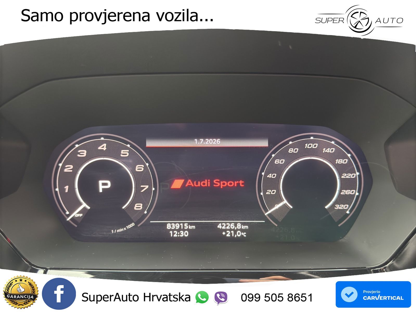 Audi RS3 Sportback 2.5 TFSI (400 KS) quattro S tronic