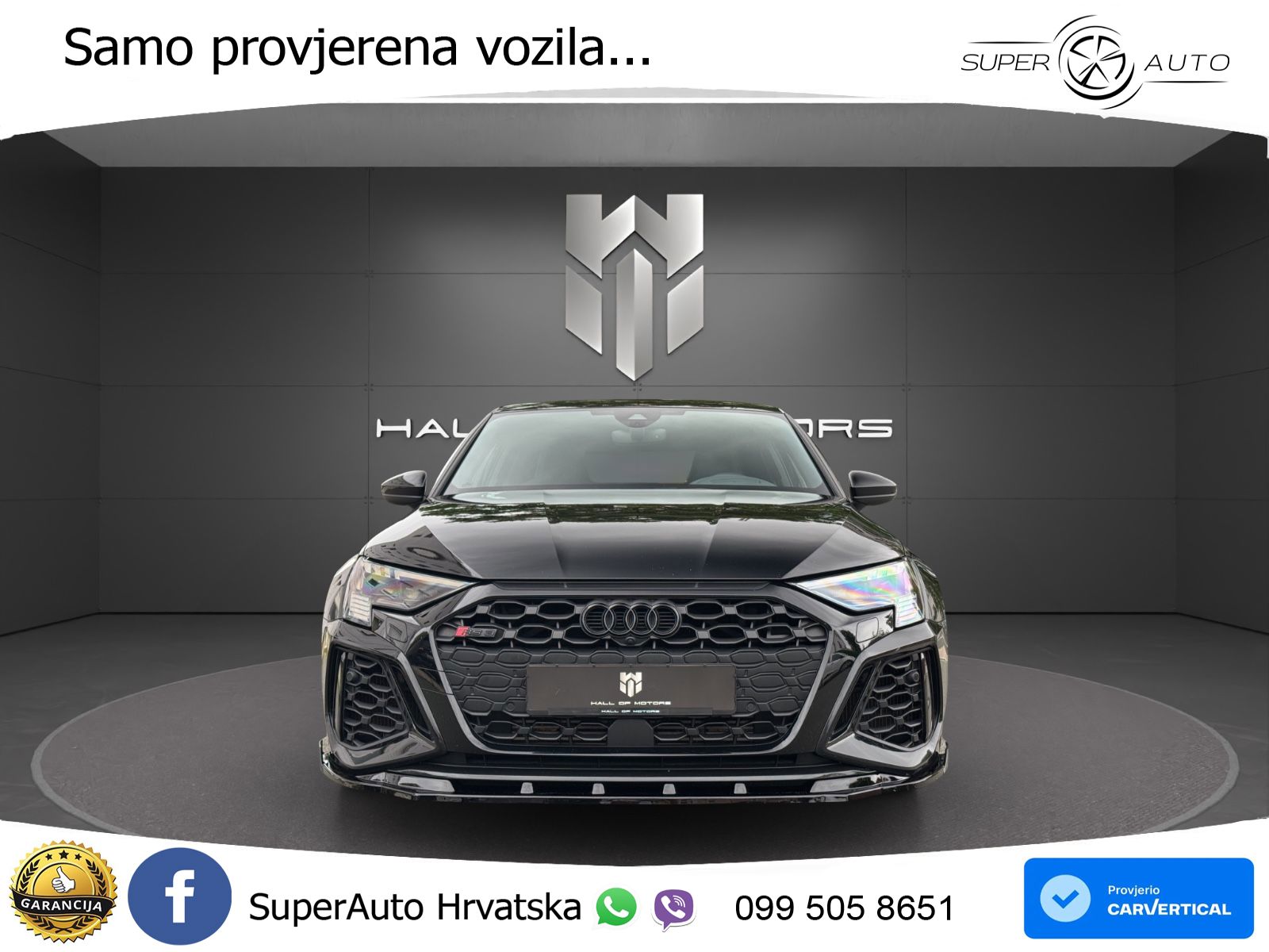 Audi RS3 Sportback 2.5 TFSI (400 KS) quattro S tronic