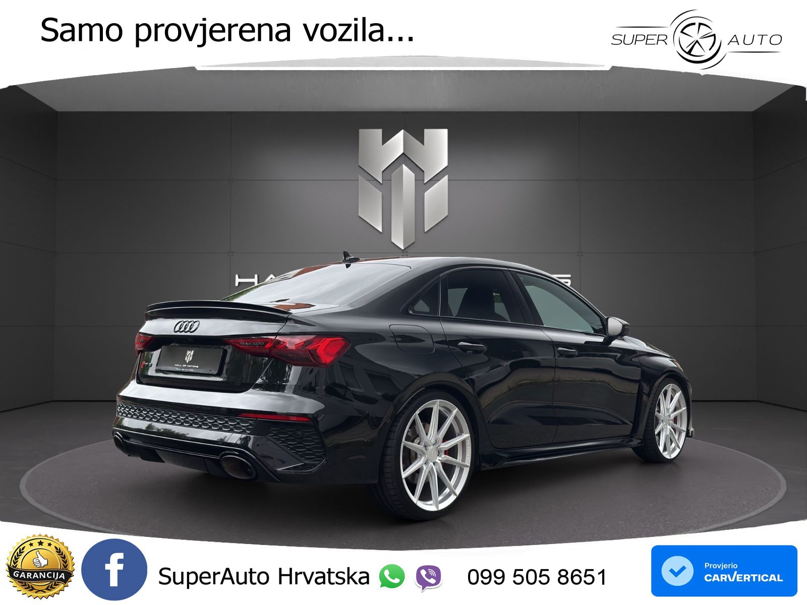 Audi RS3 Sportback 2.5 TFSI (400 KS) quattro S tronic