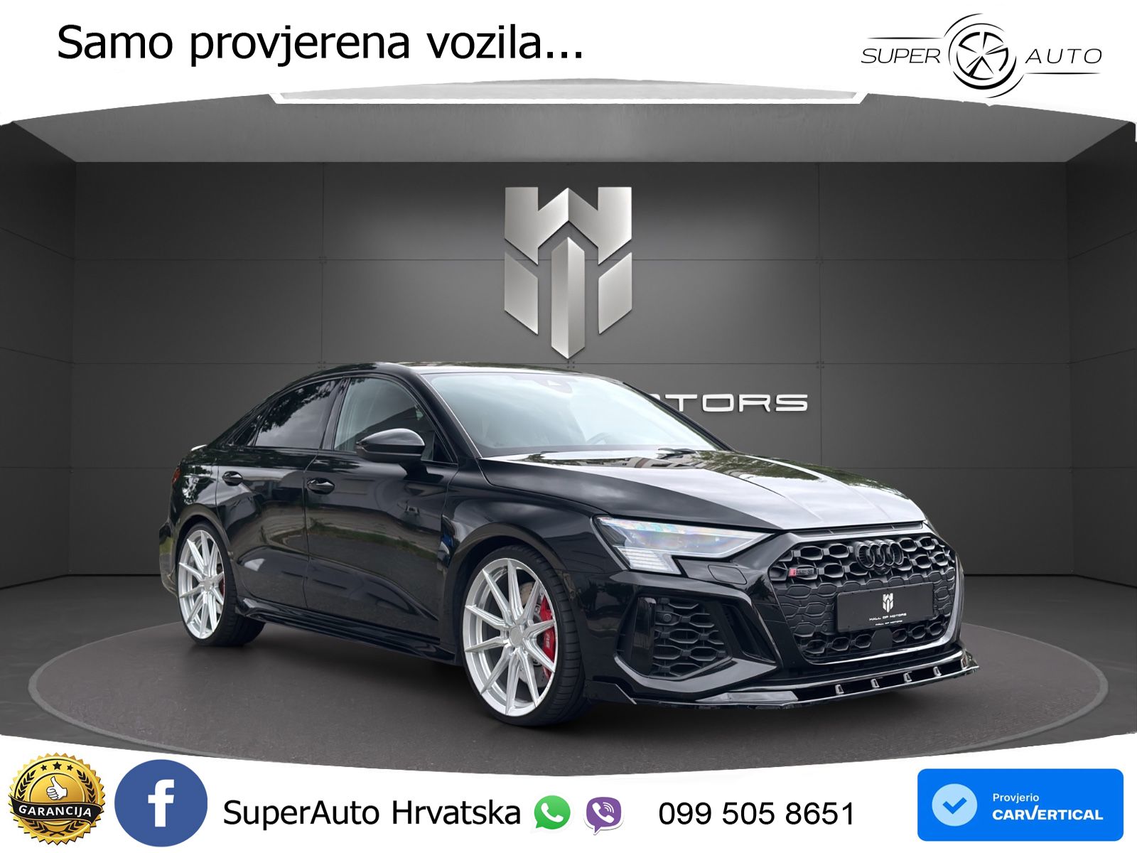 Audi RS3 Sportback 2.5 TFSI (400 KS) quattro S tronic