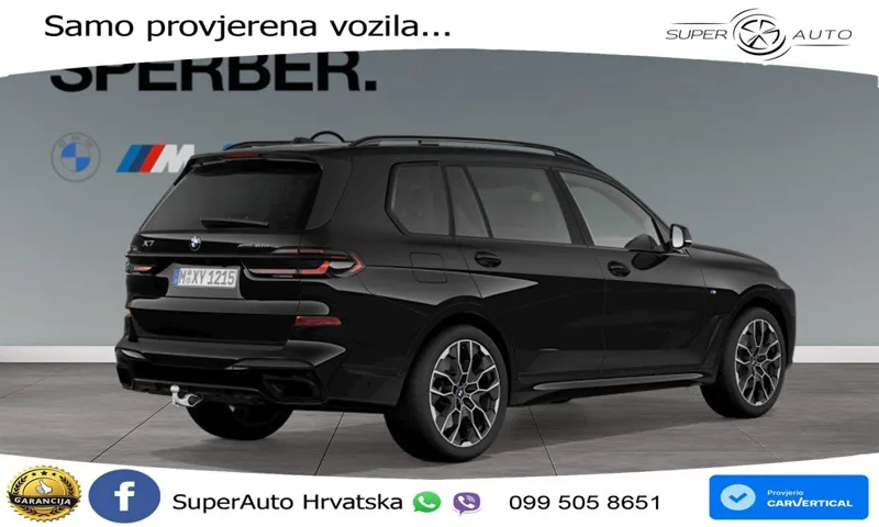 BMW X7 40d (352 KS) xDrive Steptronic M Sport LED+GR SJED+ACC