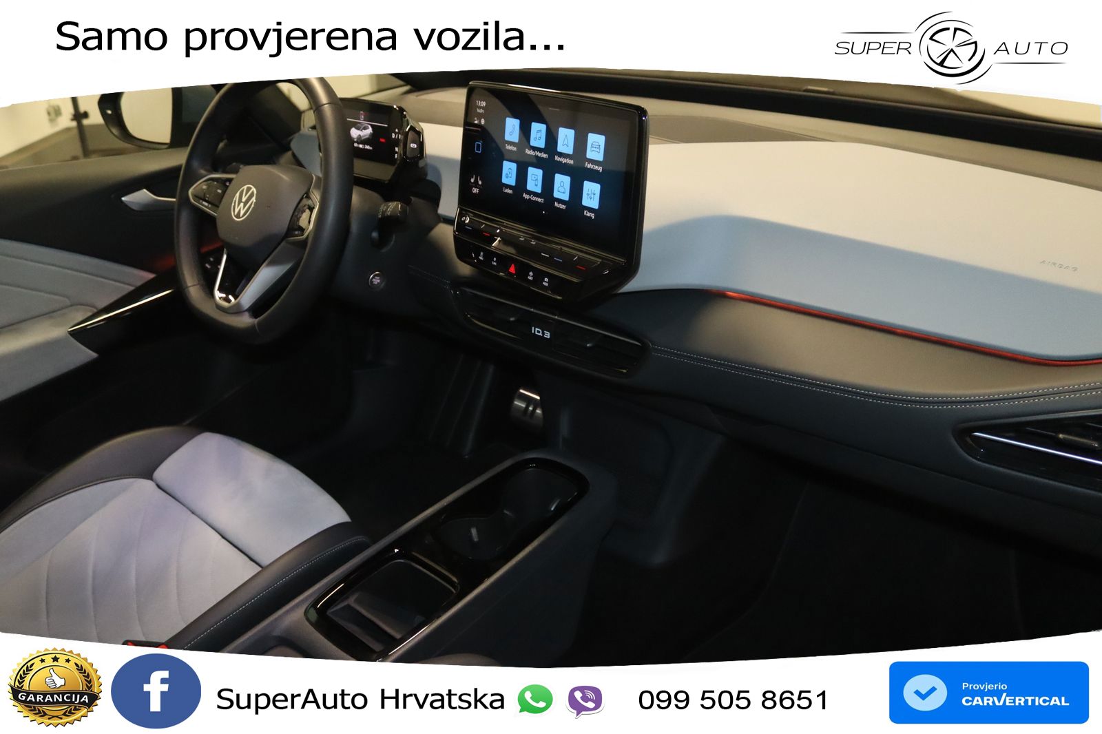Volkswagen ID.3 Pro 62 kWh (204 KS) LED+GR SJED+ACC