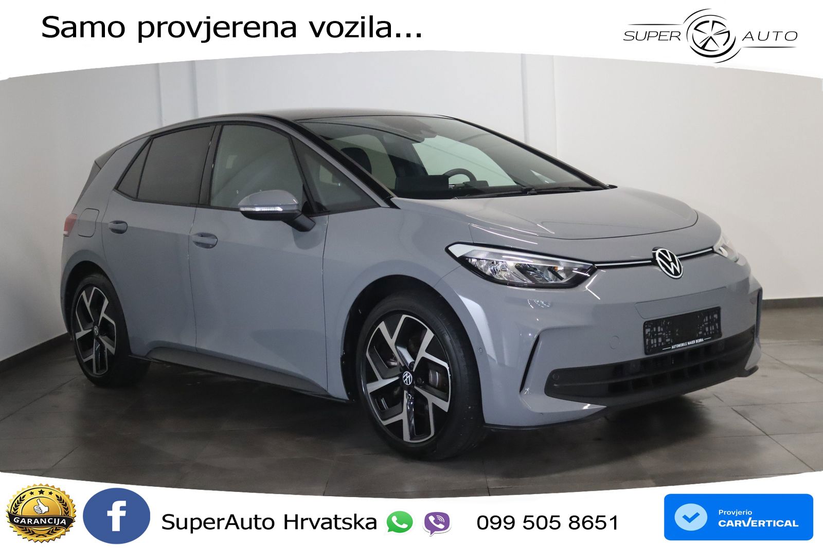 Volkswagen ID.3 Pro 62 kWh (204 KS) LED+GR SJED+ACC