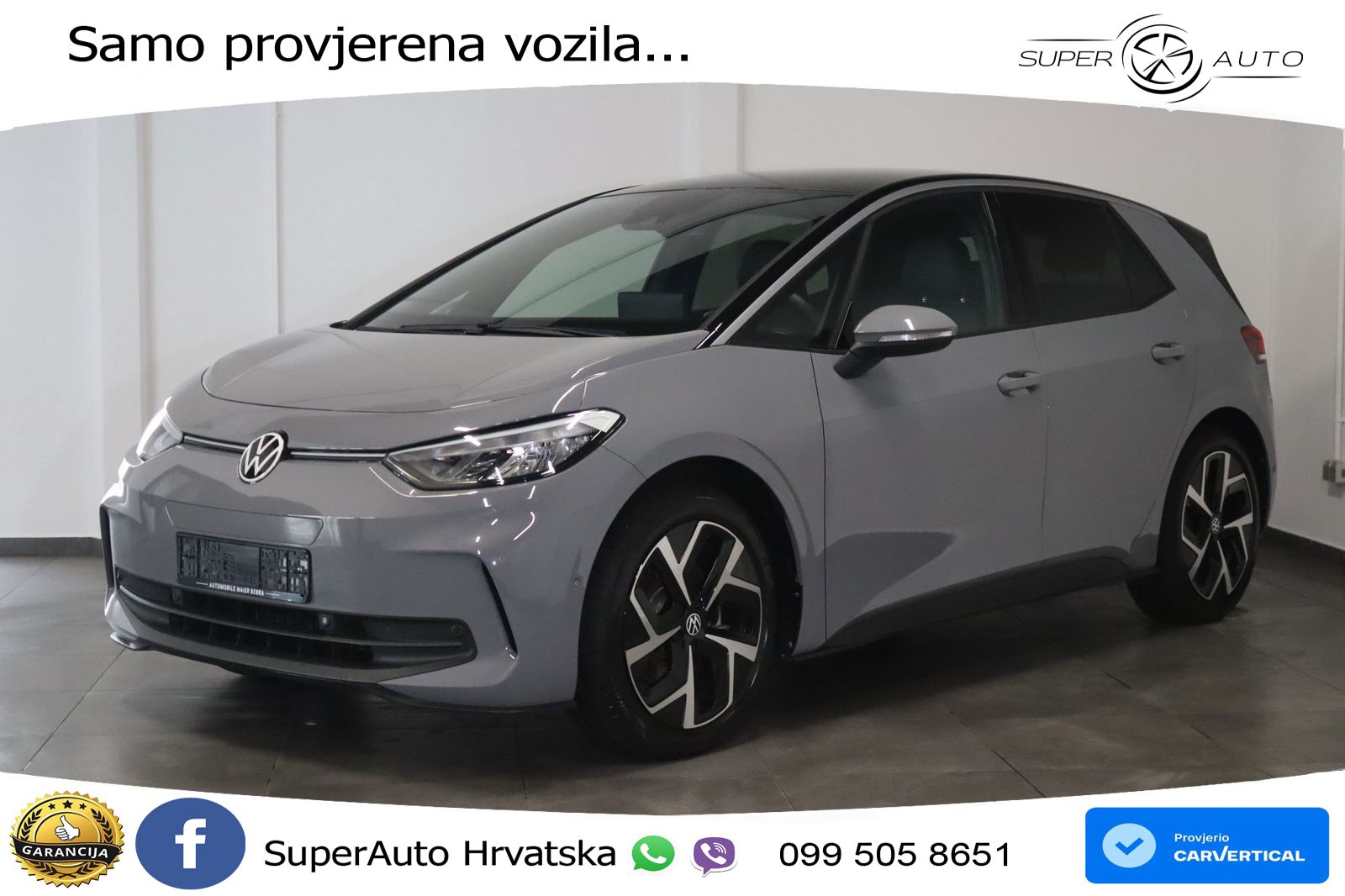 Volkswagen ID.3 Pro 62 kWh (204 KS) LED+GR SJED+ACC
