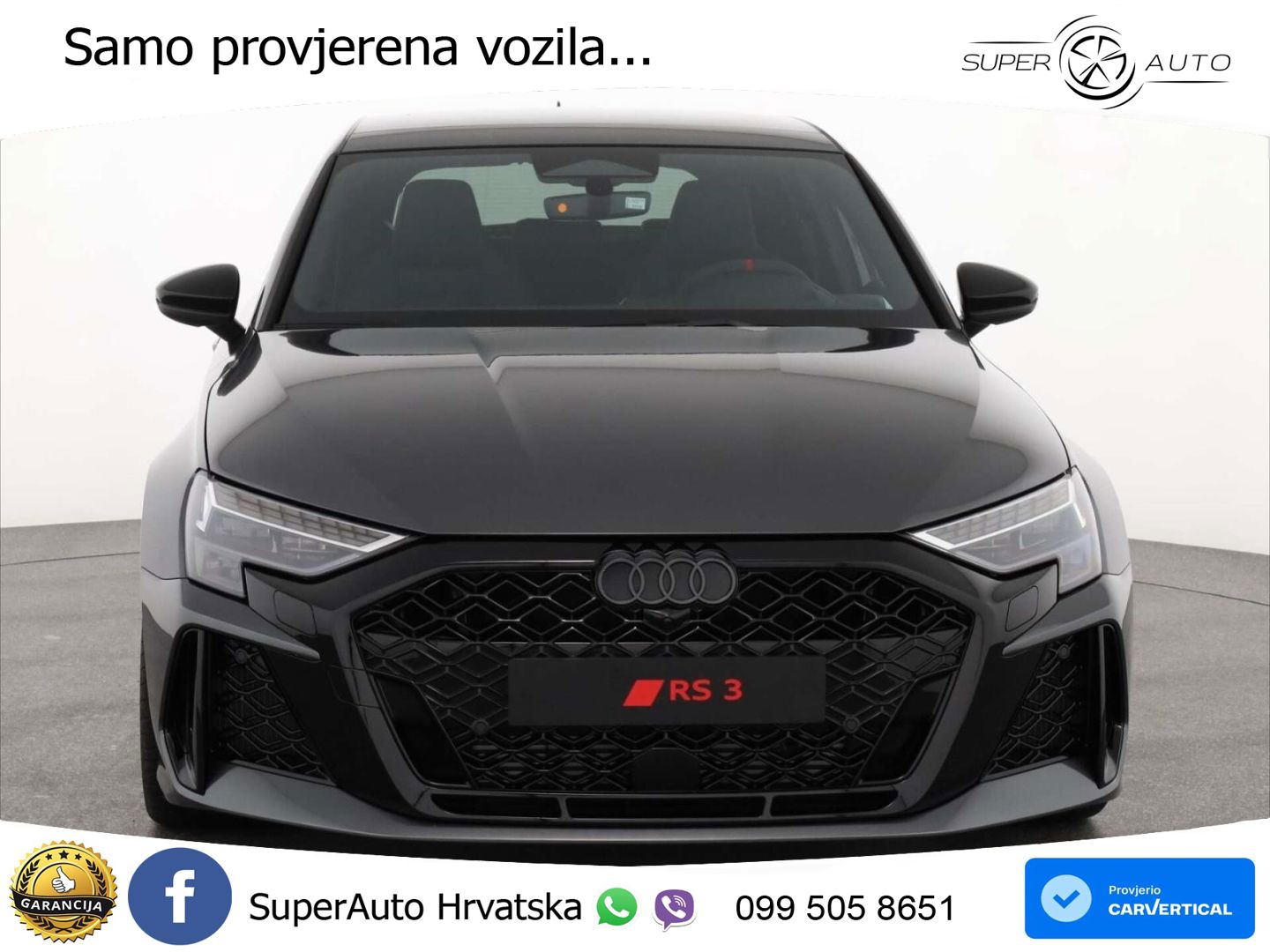Audi RS3 Sedan 2.5 TFSI (400 KS) quattro S tronic LED+GR SJED+ACC