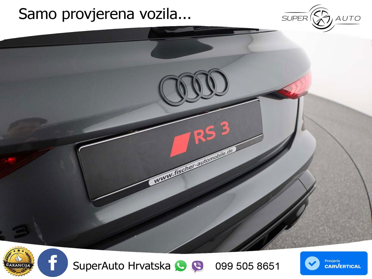 Audi RS3 Sedan 2.5 TFSI (400 KS) quattro S tronic LED+GR SJED+ACC