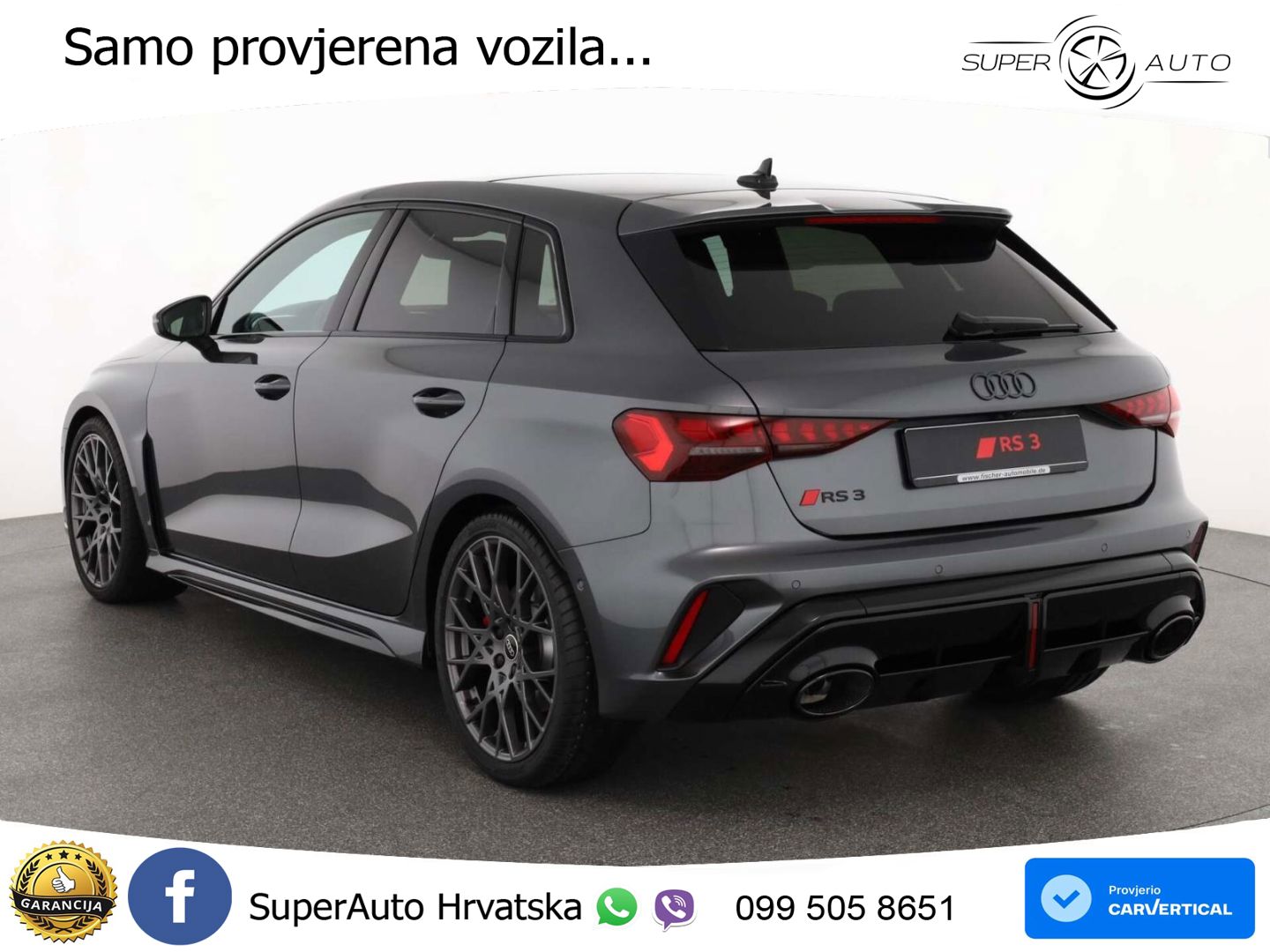 Audi RS3 Sedan 2.5 TFSI (400 KS) quattro S tronic LED+GR SJED+ACC
