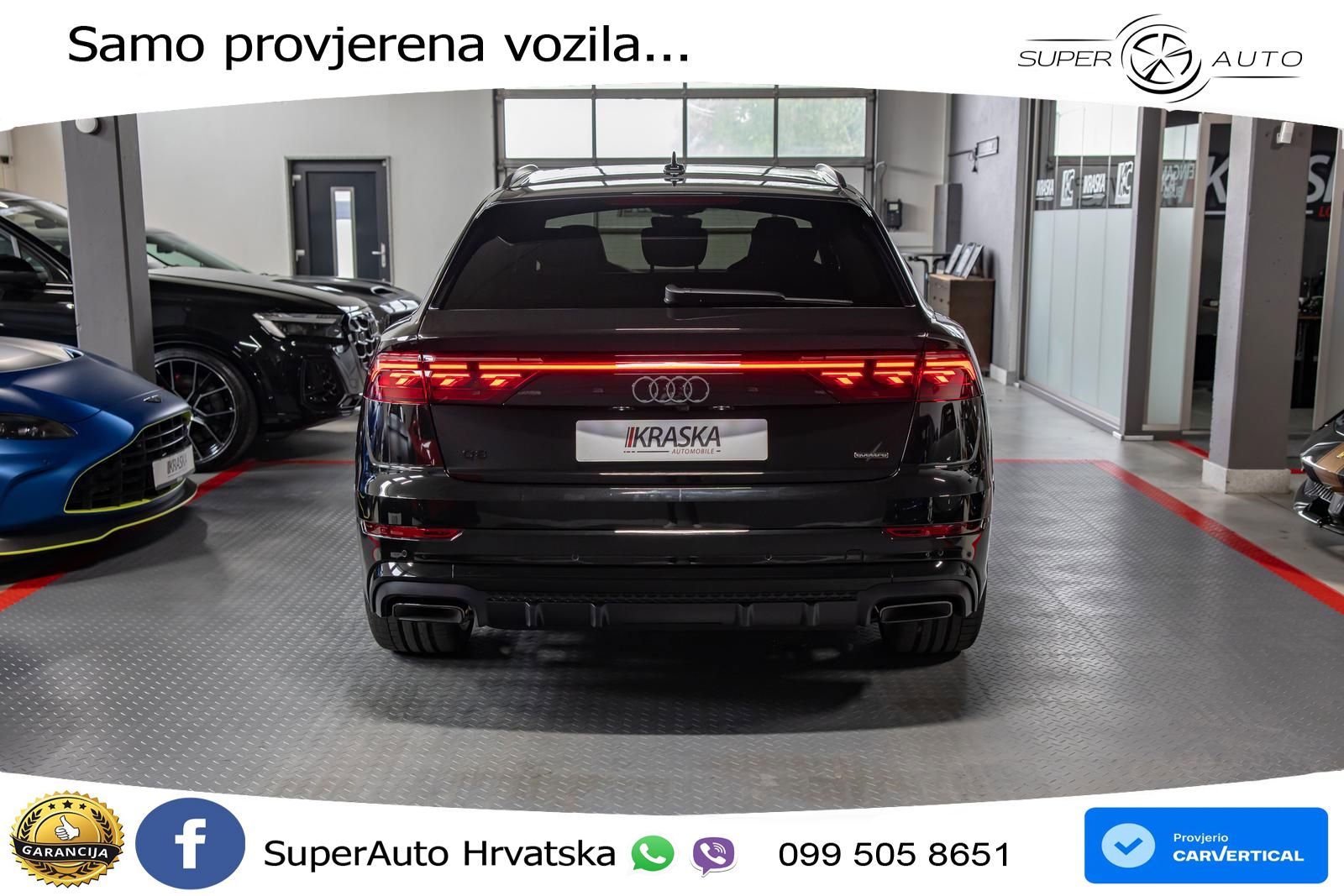 Audi Q8 60 TFSIe V6 (490 KS) quattro Tiptronic