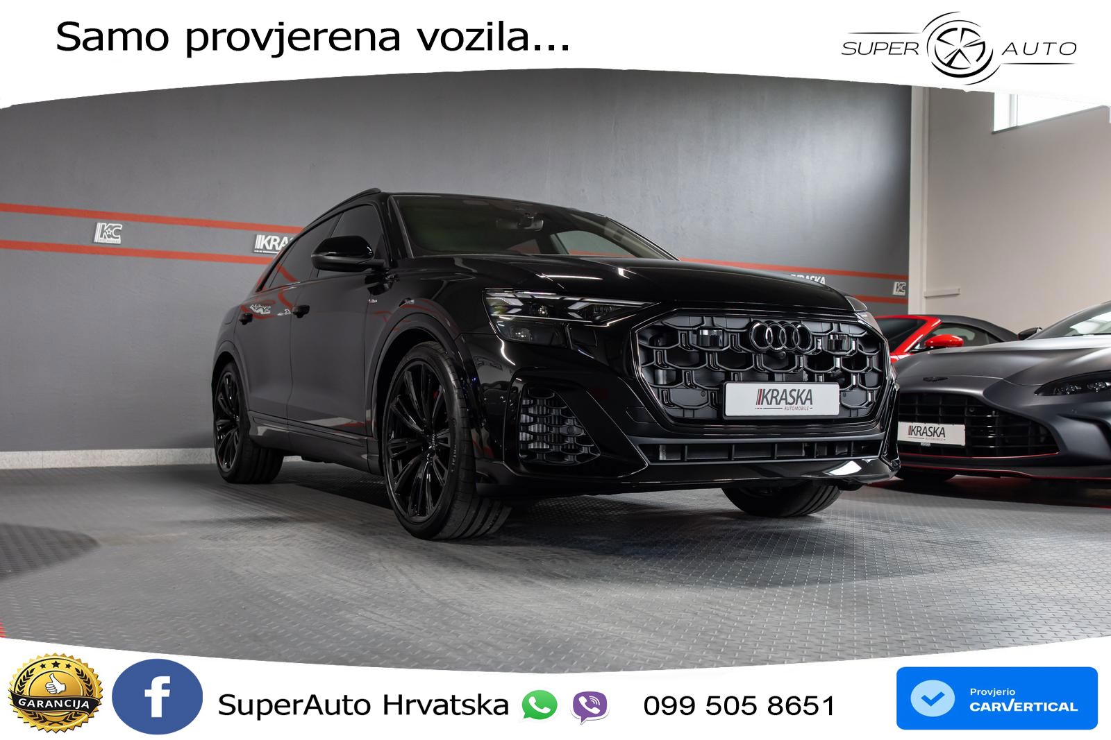 Audi Q8 60 TFSIe V6 (490 KS) quattro Tiptronic