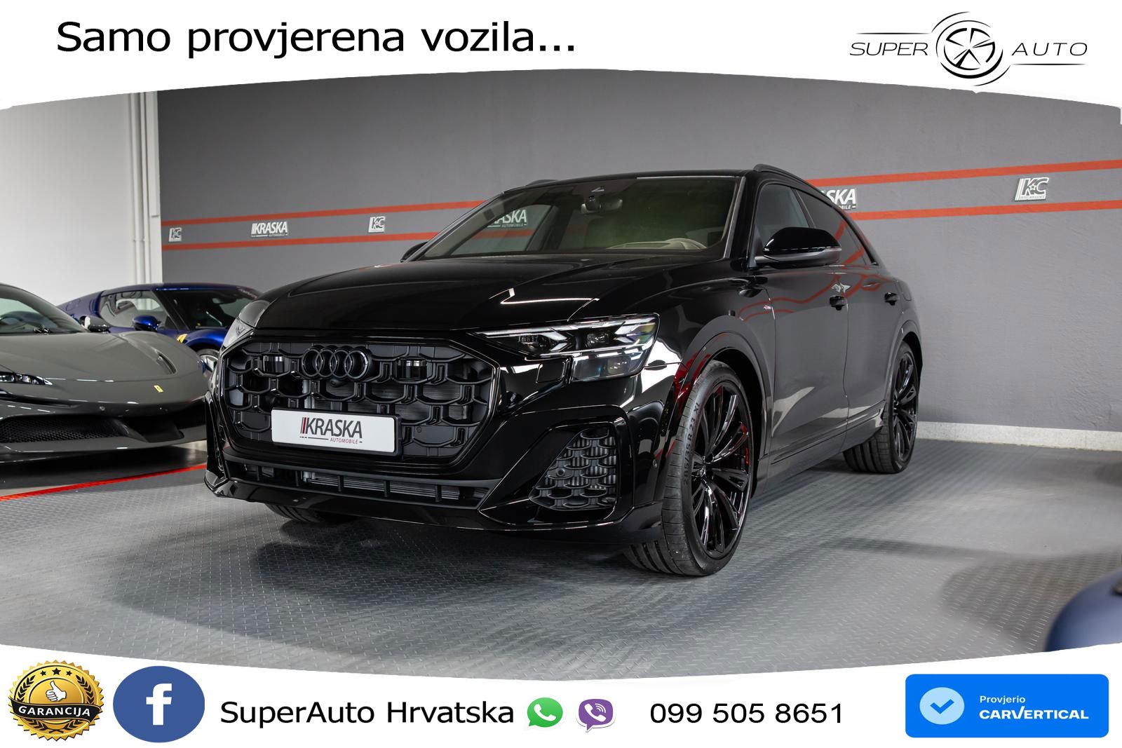 Audi Q8 60 TFSIe V6 (490 KS) quattro Tiptronic