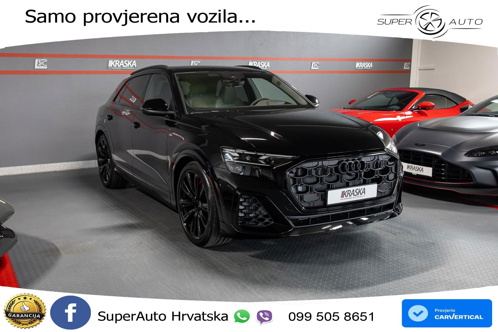 Audi Q8 60 TFSIe V6 (490 KS) quattro Tiptronic