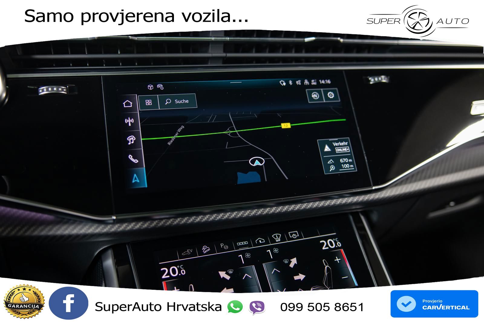 Audi Q8 60 TFSIe V6 (490 KS) quattro Tiptronic