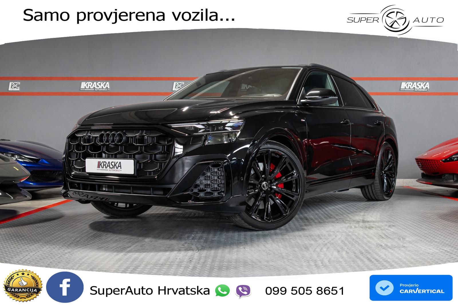 Audi Q8 60 TFSIe V6 (490 KS) quattro Tiptronic