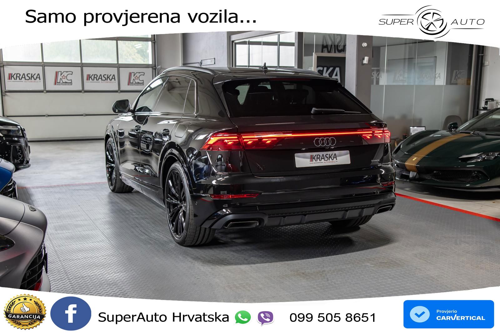 Audi Q8 60 TFSIe V6 (490 KS) quattro Tiptronic