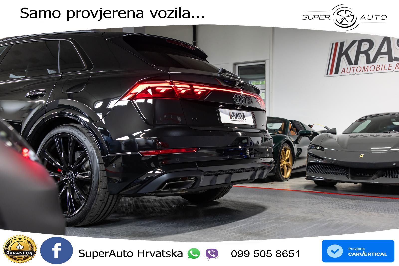 Audi Q8 60 TFSIe V6 (490 KS) quattro Tiptronic