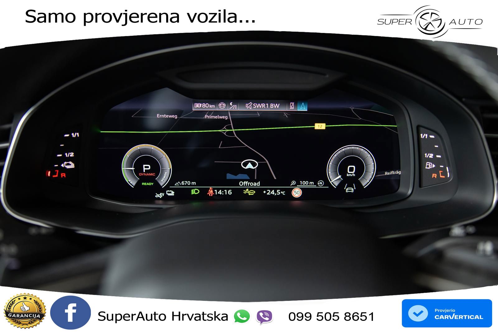 Audi Q8 60 TFSIe V6 (490 KS) quattro Tiptronic