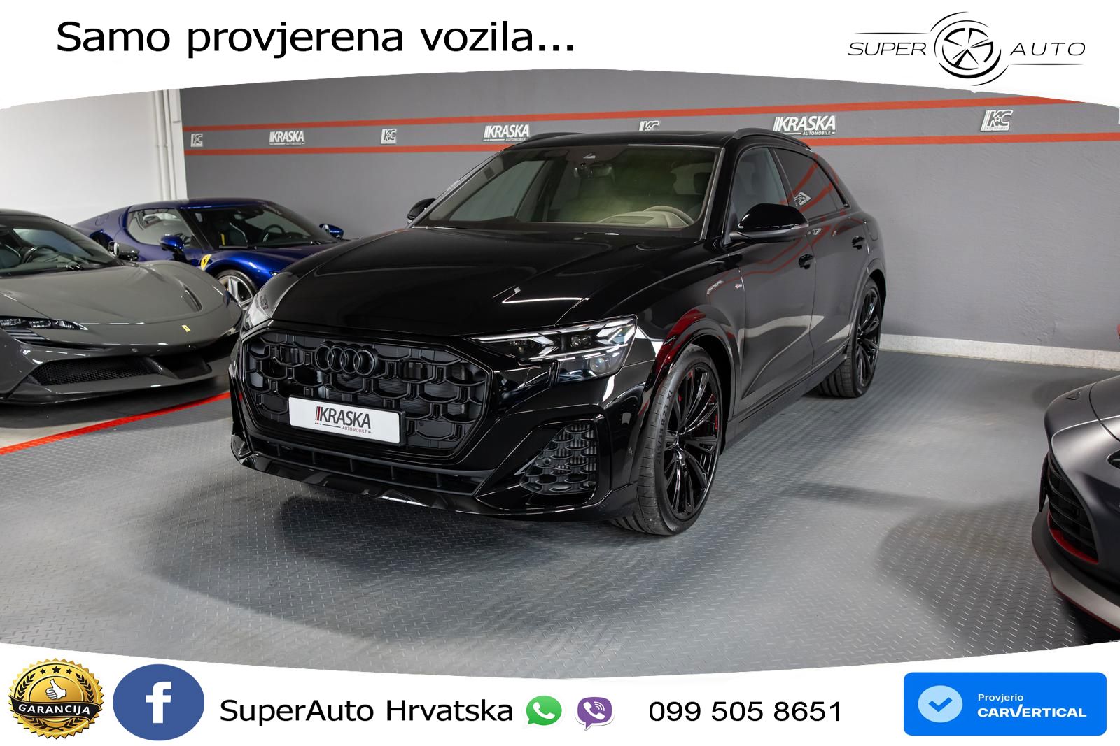 Audi Q8 60 TFSIe V6 (490 KS) quattro Tiptronic