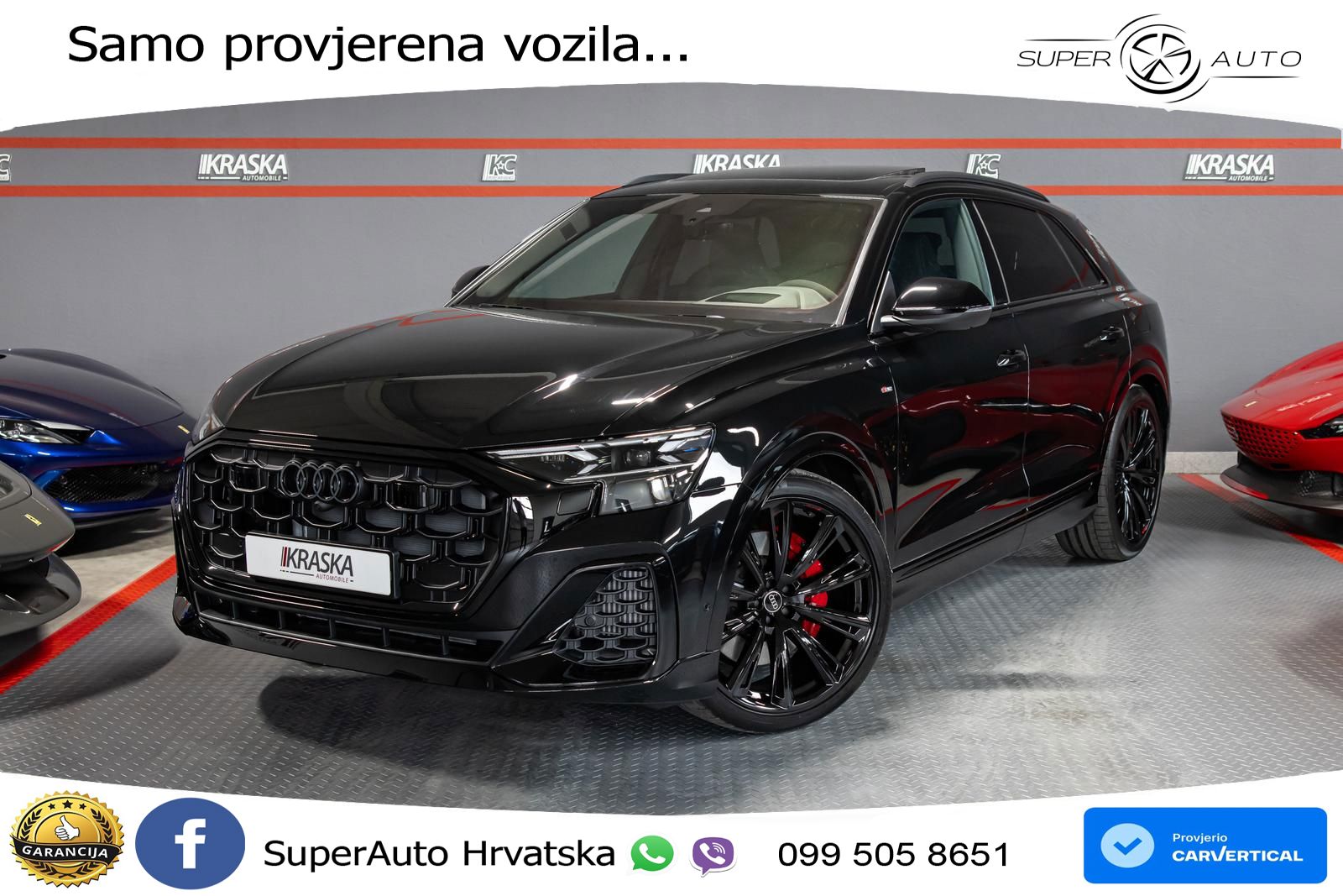 Audi Q8 60 TFSIe V6 (490 KS) quattro Tiptronic