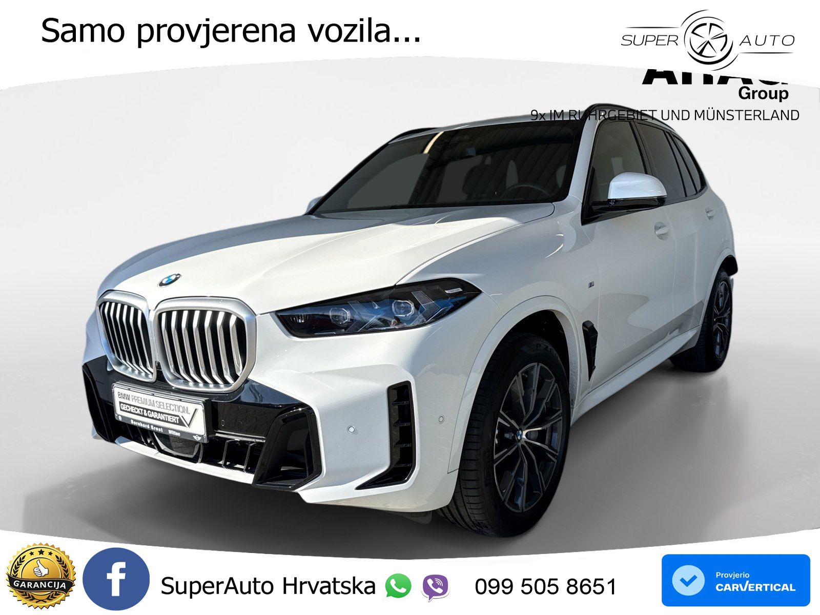 BMW X5 40d (352 KS) xDrive Steptronic M Sport LED+GR SJED+ACC