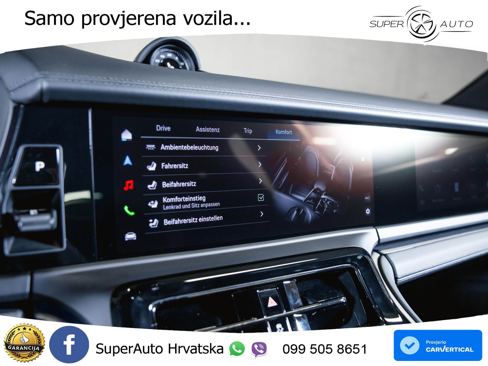 Porsche Panamera 4S 2.9 V6 (544 KS) E-Hybrid PDK ACC+HEAD+4xGR SJED+360+PANO