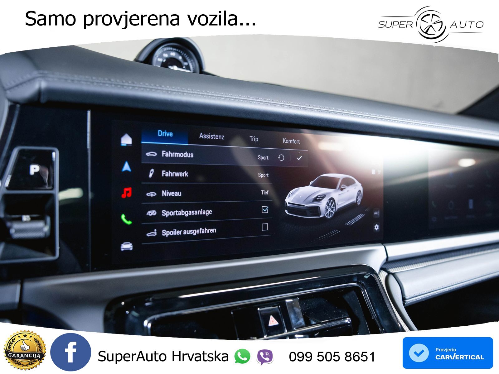 Porsche Panamera 4S 2.9 V6 (544 KS) E-Hybrid PDK ACC+HEAD+4xGR SJED+360+PANO