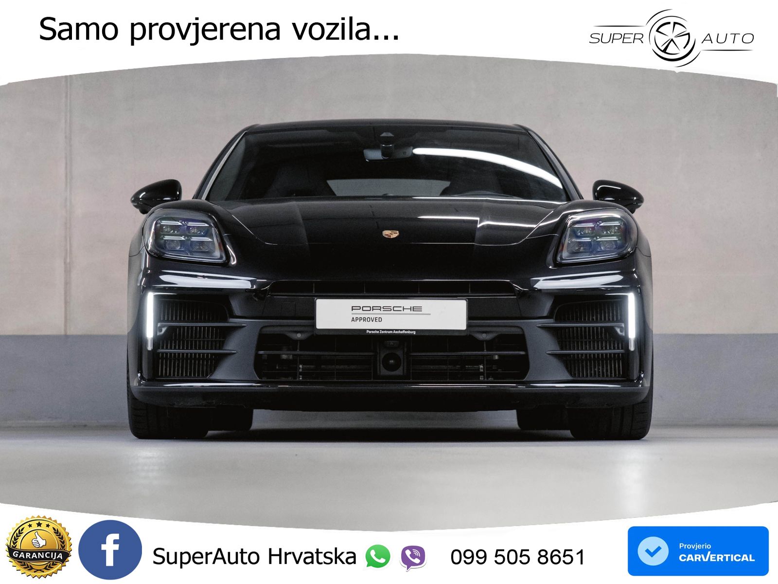 Porsche Panamera 4S 2.9 V6 (544 KS) E-Hybrid PDK ACC+HEAD+4xGR SJED+360+PANO