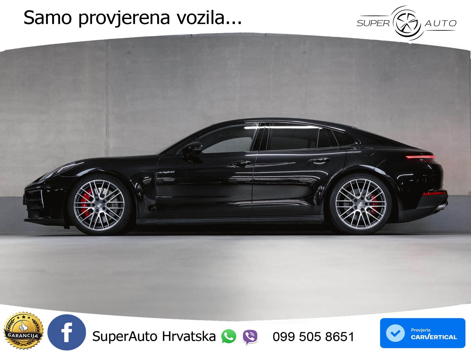 Porsche Panamera 4S 2.9 V6 (544 KS) E-Hybrid PDK ACC+HEAD+4xGR SJED+360+PANO