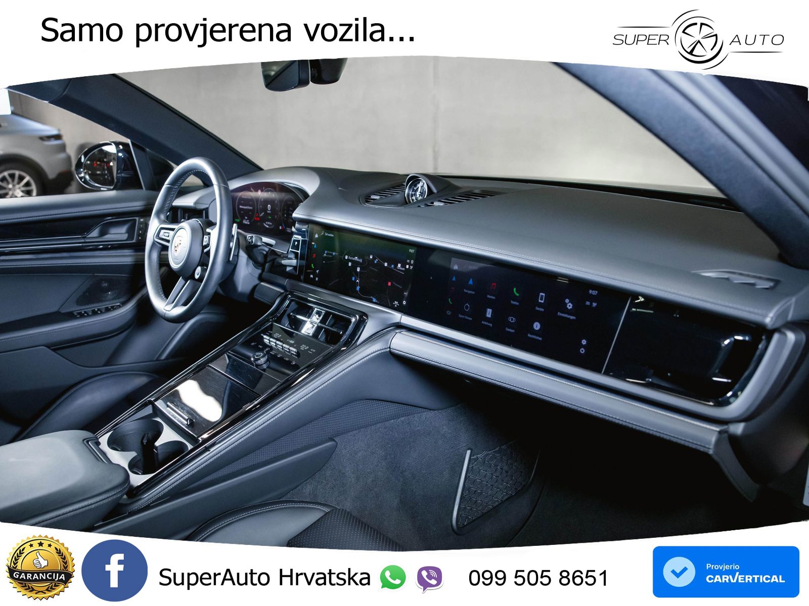 Porsche Panamera 4S 2.9 V6 (544 KS) E-Hybrid PDK ACC+HEAD+4xGR SJED+360+PANO