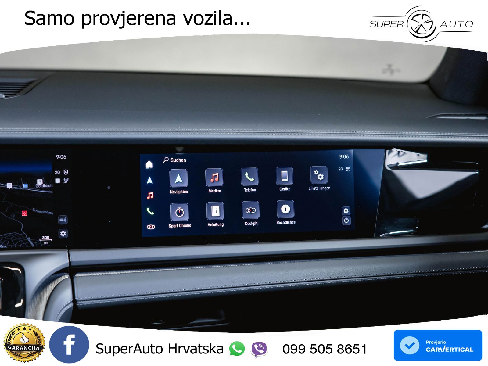 Porsche Panamera 4S 2.9 V6 (544 KS) E-Hybrid PDK ACC+HEAD+4xGR SJED+360+PANO