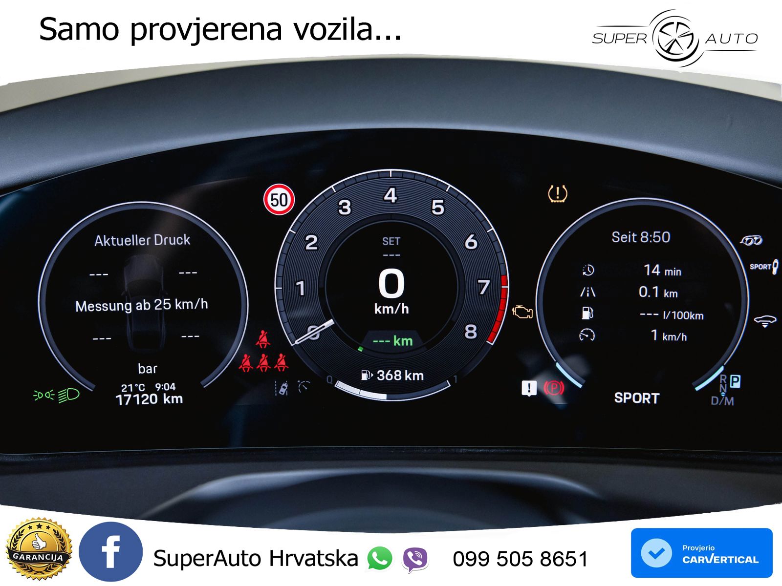 Porsche Panamera 4S 2.9 V6 (544 KS) E-Hybrid PDK ACC+HEAD+4xGR SJED+360+PANO