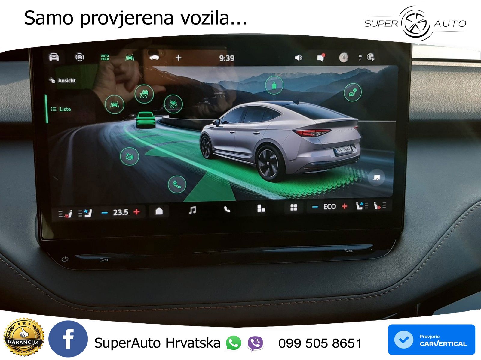 Škoda Enyaq Coupe 85x 82 kWh (286 KS) AWD LED+GR SJED+ACC