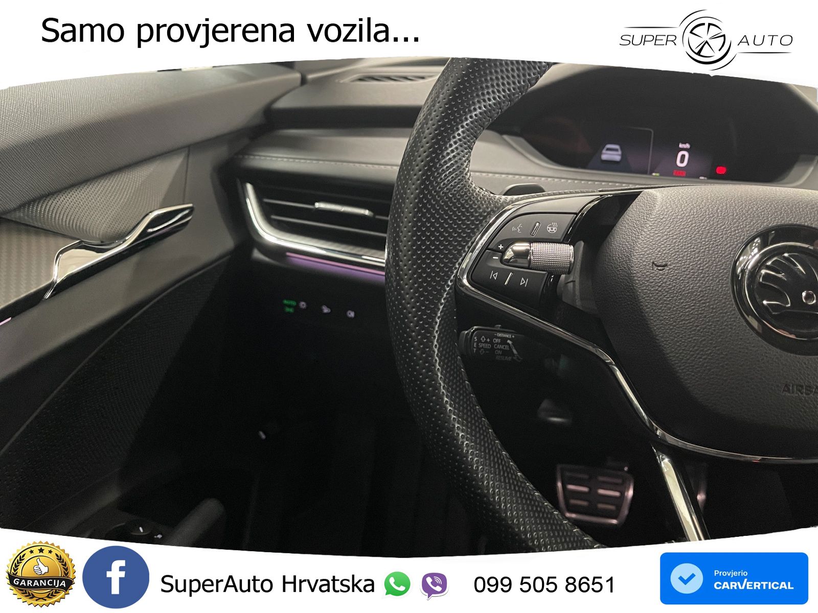 Škoda Enyaq iV 80 82 kWh (204 KS) SportLine LED+GR SJED+ACC