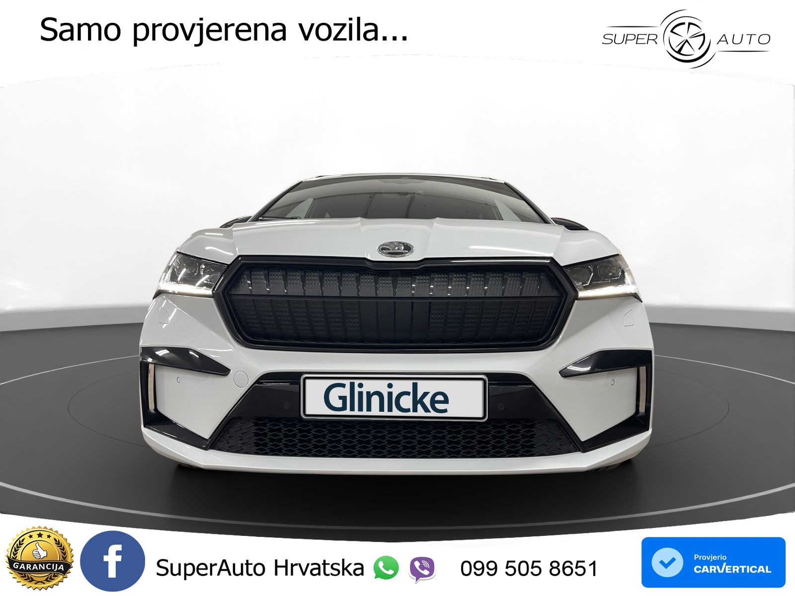 Škoda Enyaq iV 80 82 kWh (204 KS) SportLine LED+GR SJED+ACC