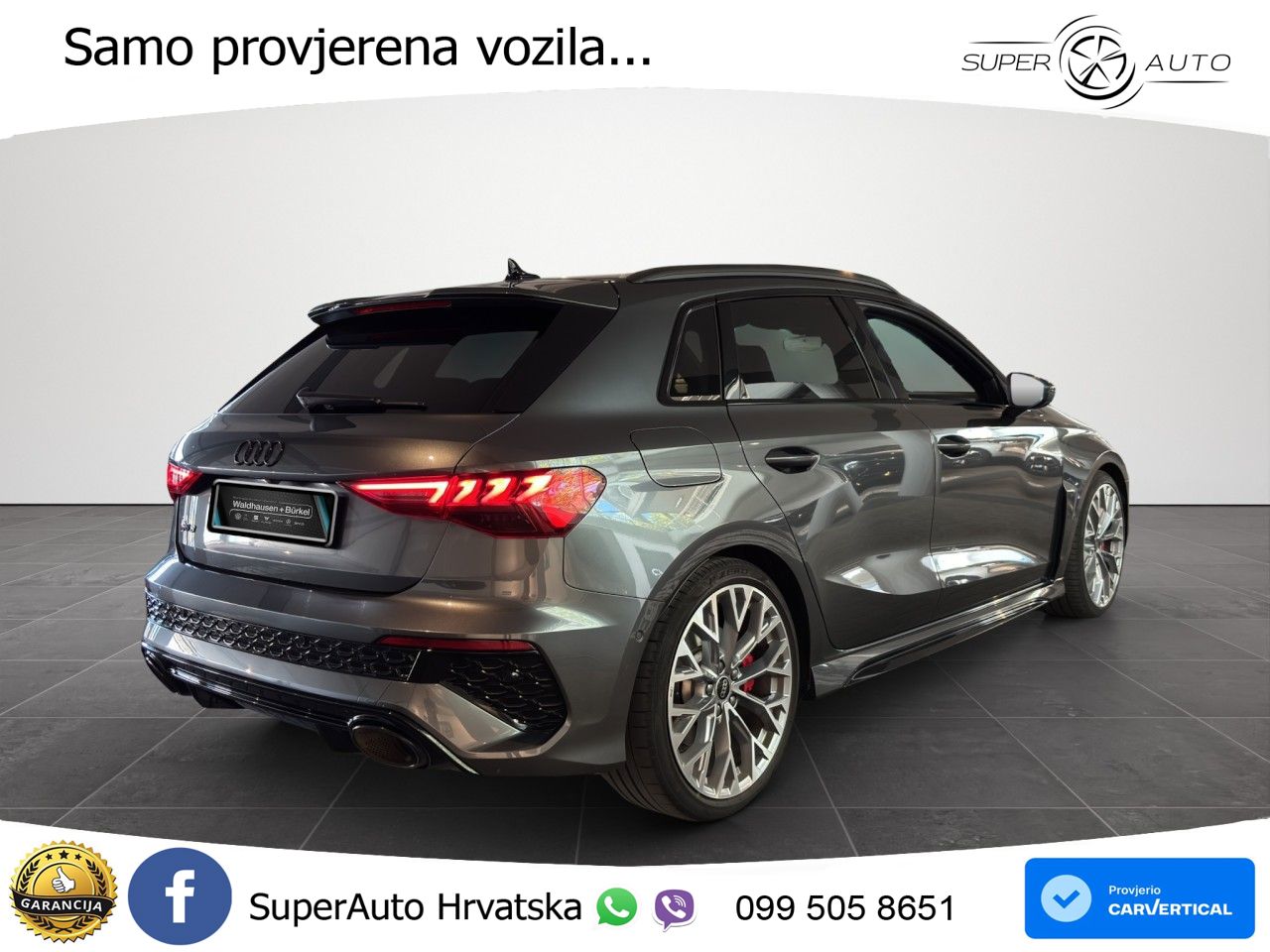 Audi RS3 Sportback 2.5 TFSI (400 KS) quattro S tronic LED+GR SJED+ACC