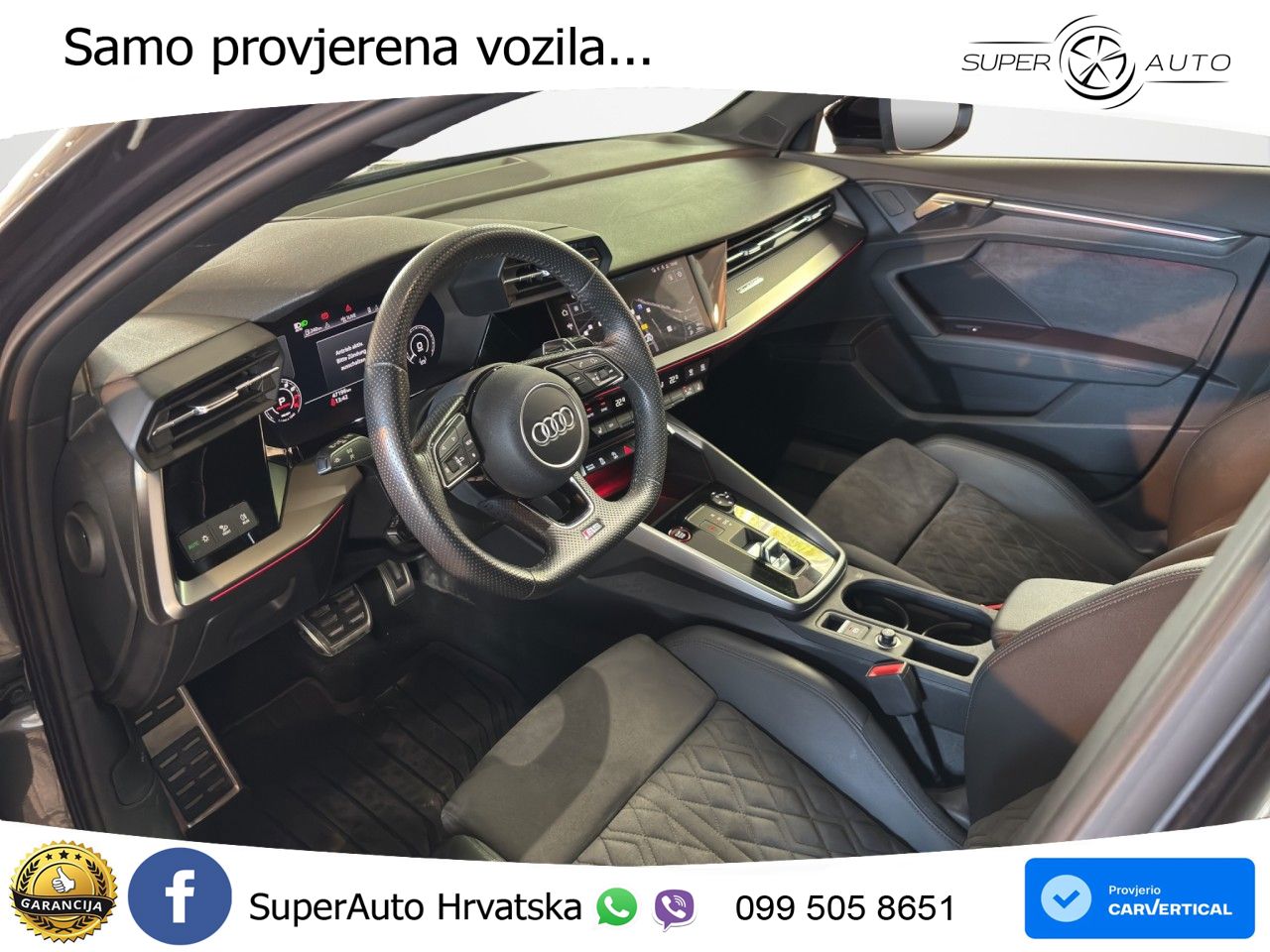 Audi RS3 Sportback 2.5 TFSI (400 KS) quattro S tronic LED+GR SJED+ACC
