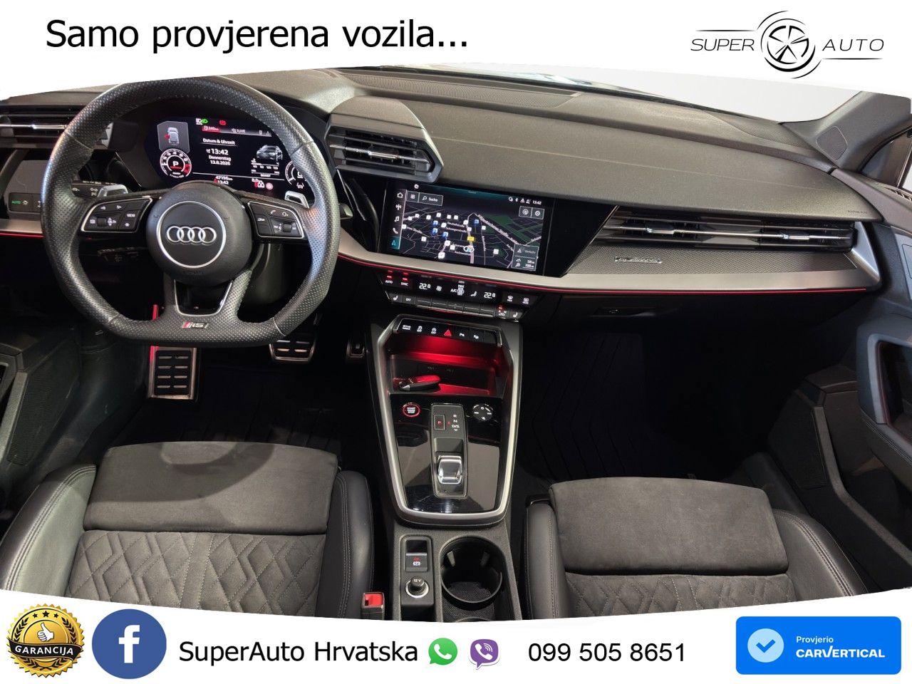 Audi RS3 Sportback 2.5 TFSI (400 KS) quattro S tronic LED+GR SJED+ACC