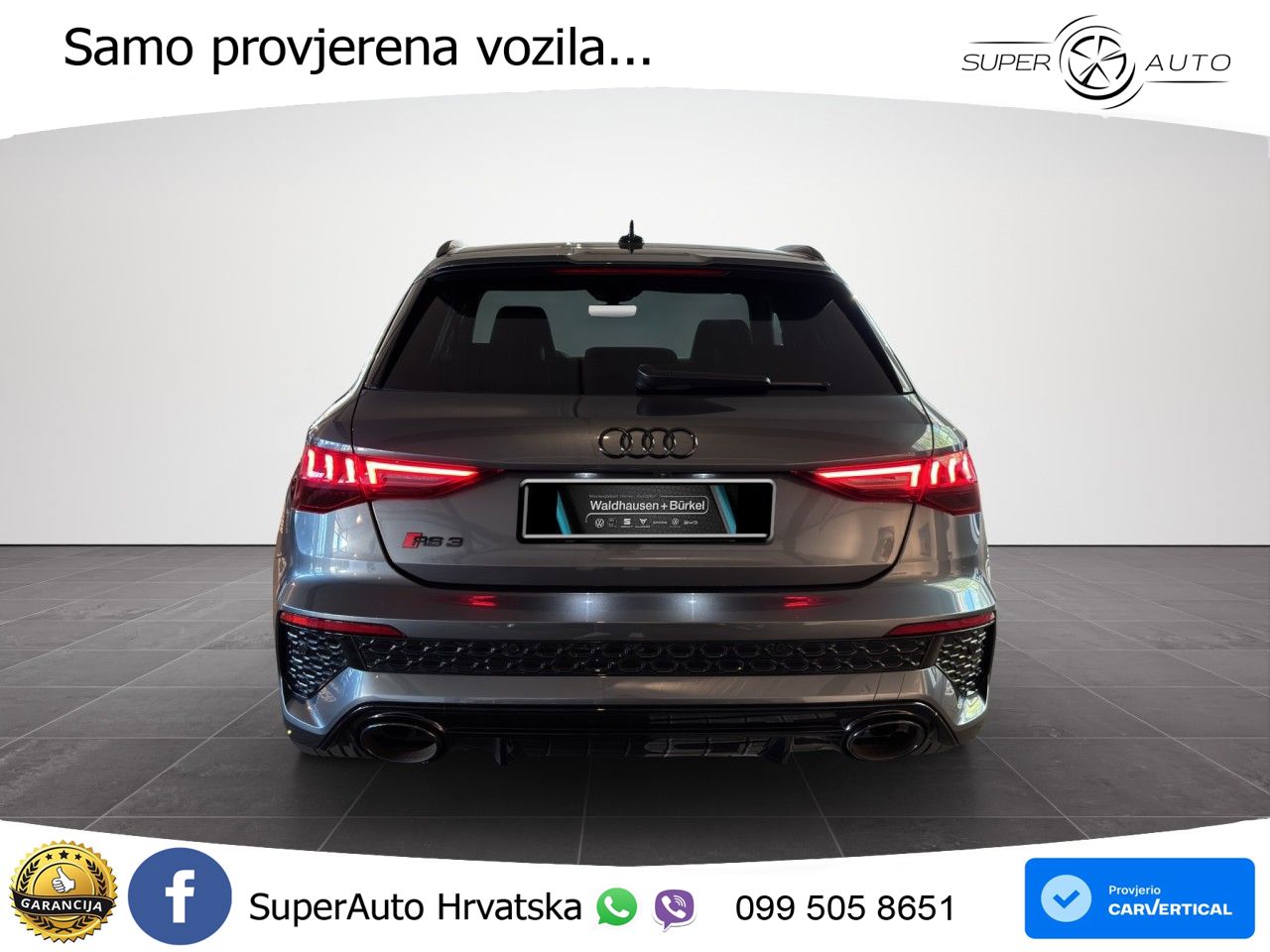 Audi RS3 Sportback 2.5 TFSI (400 KS) quattro S tronic LED+GR SJED+ACC