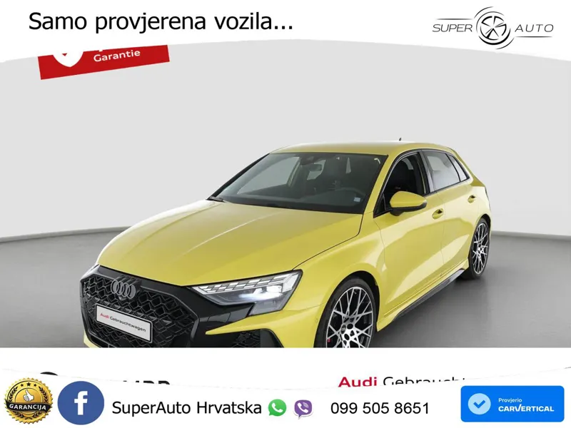 Audi RS3 Sedan 2.5 TFSI (400 KS) quattro S tronic LED+GR SJED+ACC