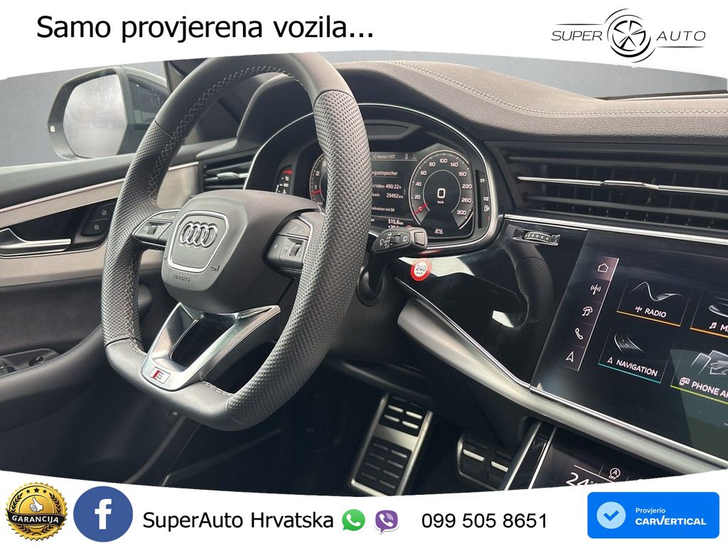 Audi Q8 55 TFSI V6 (340 KS) quattro Tiptronic S line