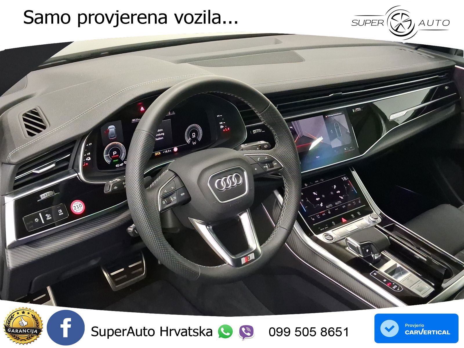 Audi Q8 60 TFSIe V6 (490 KS) quattro Tiptronic