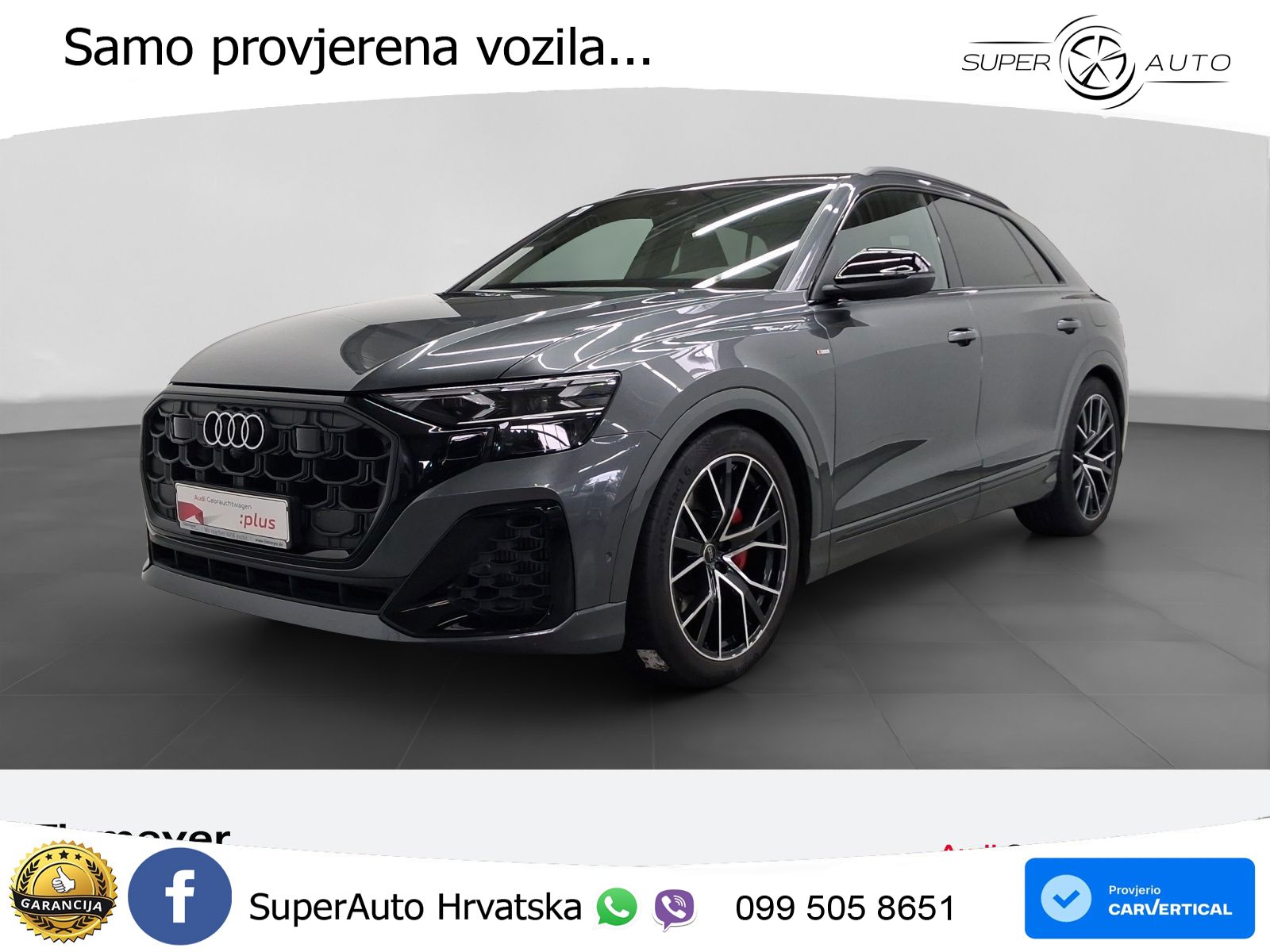 Audi Q8 60 TFSIe V6 (490 KS) quattro Tiptronic