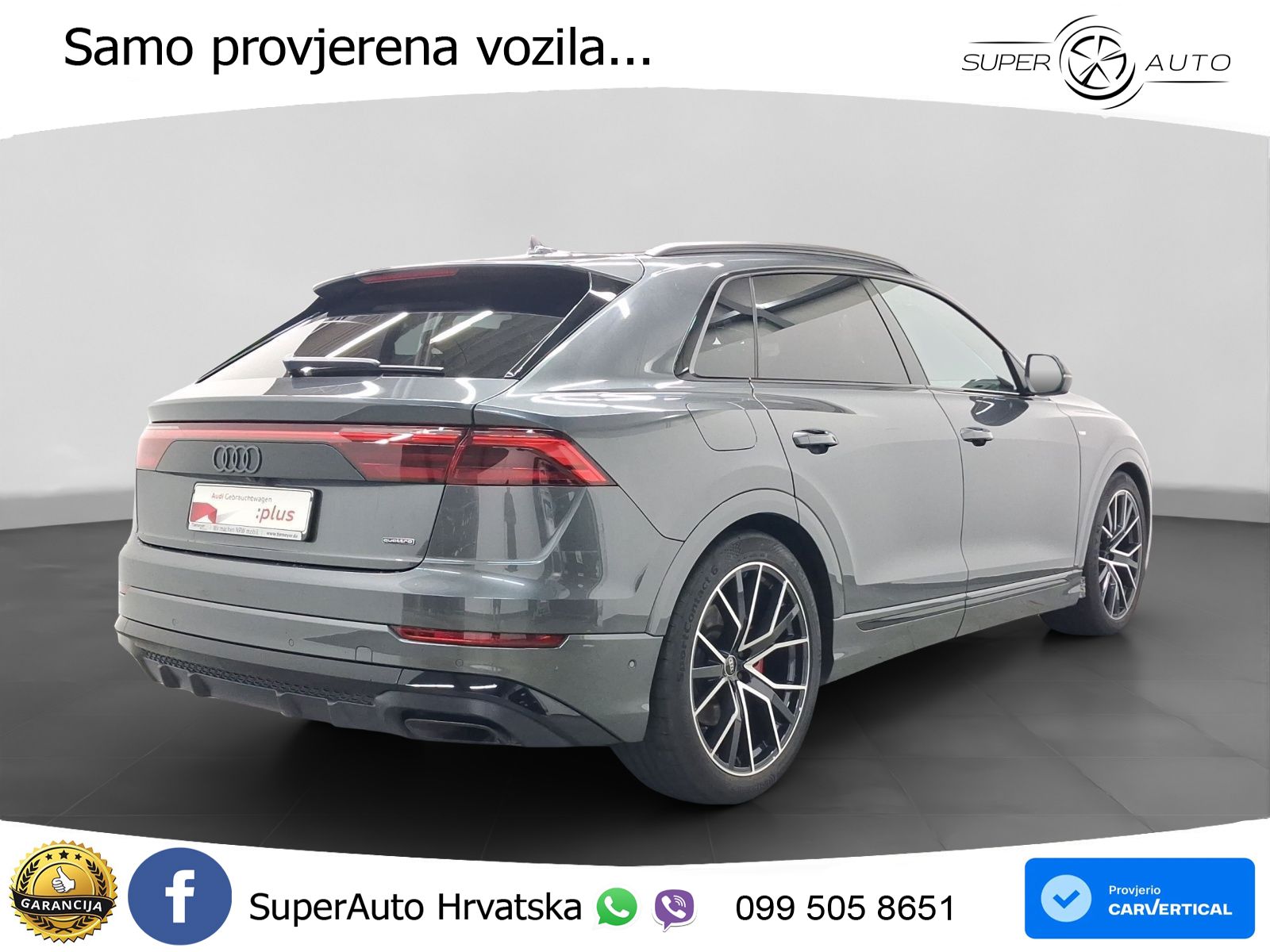 Audi Q8 60 TFSIe V6 (490 KS) quattro Tiptronic